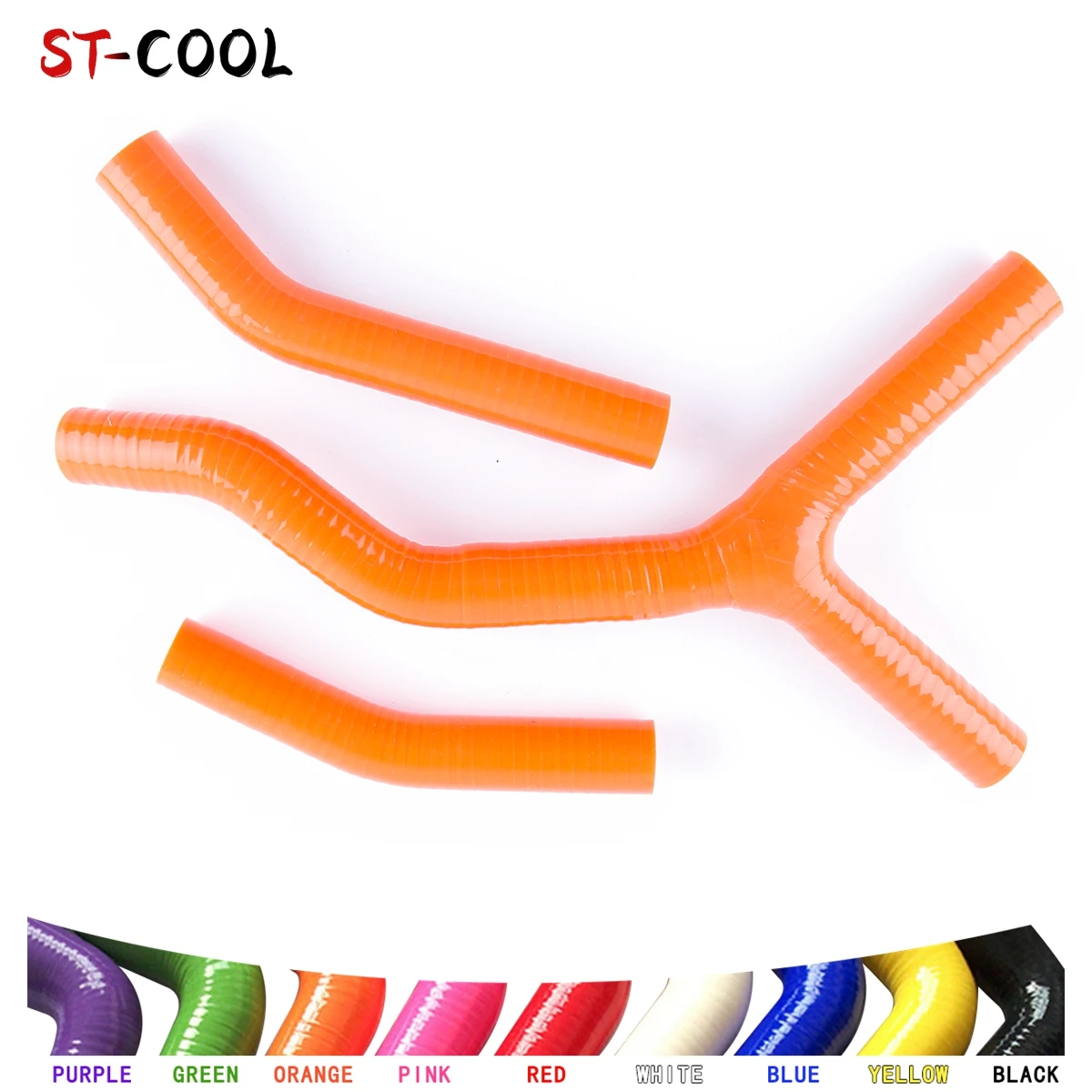 

For KTM 125 200 250 300 SX SXS EXC MXC XC 2003-2006 2004 2005 Silicone Radiator Hoses Kit Tubes Piping 3Pcs 10 Colors