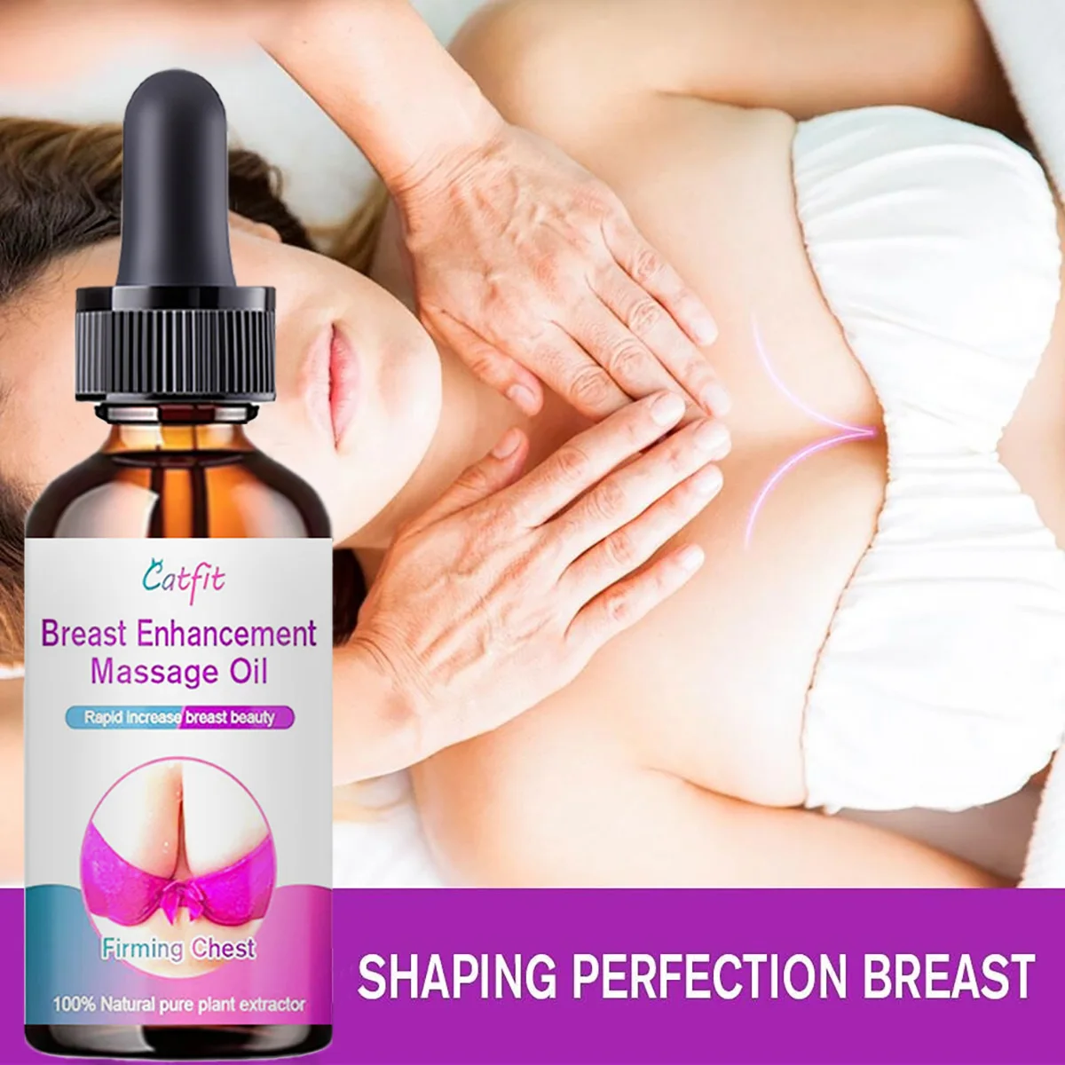 Breast Enlargement Essential Oil Frming Enhancement Breast Enlarge Big Bust Enlarging Bigger Chest Massage Care Moisturizing Oil