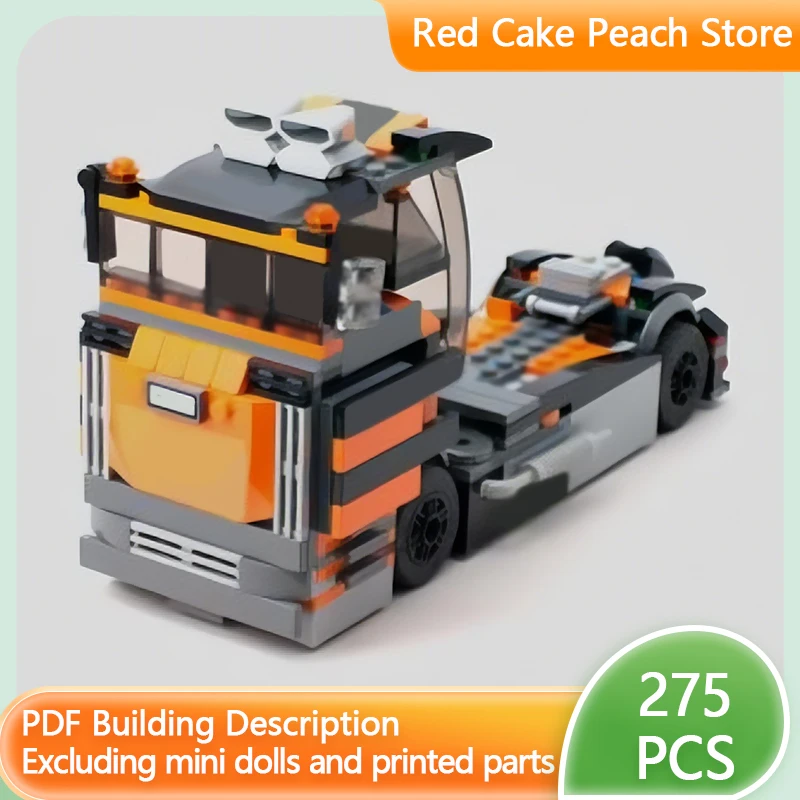 

City Car Model MOC Building Bricks High-Performance Race Truck Modular Technology Children Holiday Gifts Assemble Toys Suit