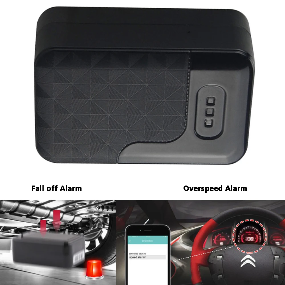 

Car GPS Tracker Wireless G200 Super Magnetic Waterproof Vehicle GPS Locator Device 60 Days Standby Real-Time Online App Tracking