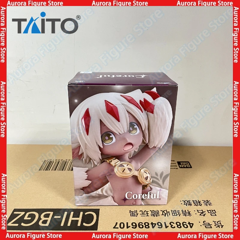 

In Stock TAITO Coreful Made in Abyss The Golden City of The Scorching Sun Faputa Desktop Cute Doll Anime Figures Toys Models PVC