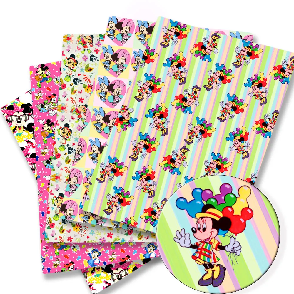 

disney fabric 140x50CM Cartoon cotton fabric Patchwork Tissue Kid Home Textile Sewing Doll Dress Curtain Polyester cotton Fabric