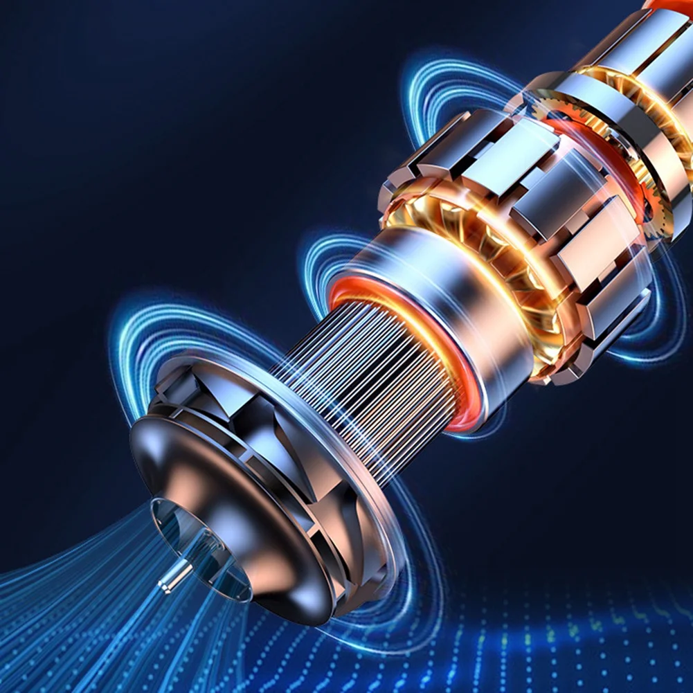 N95R 80000Pa 2 في 1 مكنسة كهربائية للسيارة والمنزل شحن لاسلكي منظف محمول عالي منفاخ منفضة منفضة مضغوطة #4