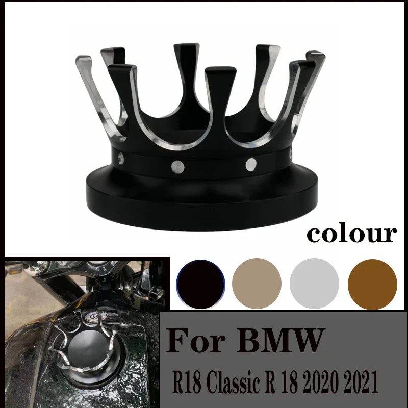 Accesorios de Modificación para Motocicleta BMW R18 Classic R 18 2020 2021 2022 2023 2024 2025, Tapa de Tanque de Combustible Crown