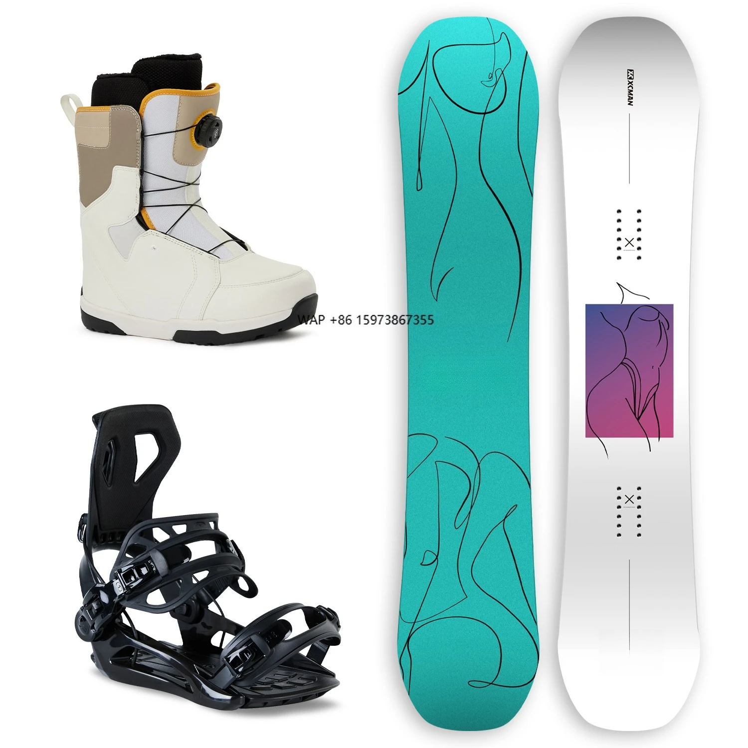 

Норвежские сноубордические ботинки, набор пакетов для переплета Alps Ski, в наличии, горячая распродажа