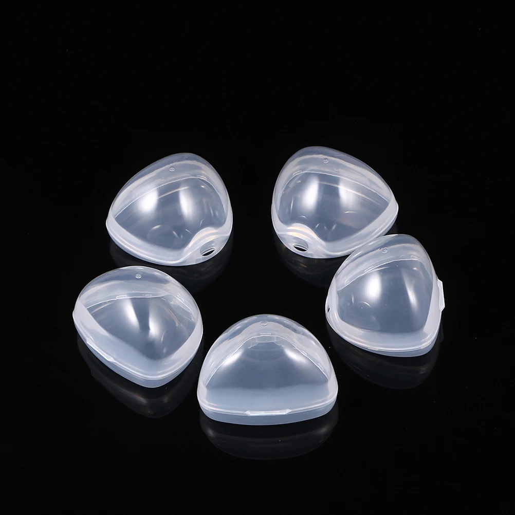 10 pçs caixa de armazenamento chupeta material pp portátil bebê mordedor titular chupeta caso recipiente viagem saco fralda seguro limpo