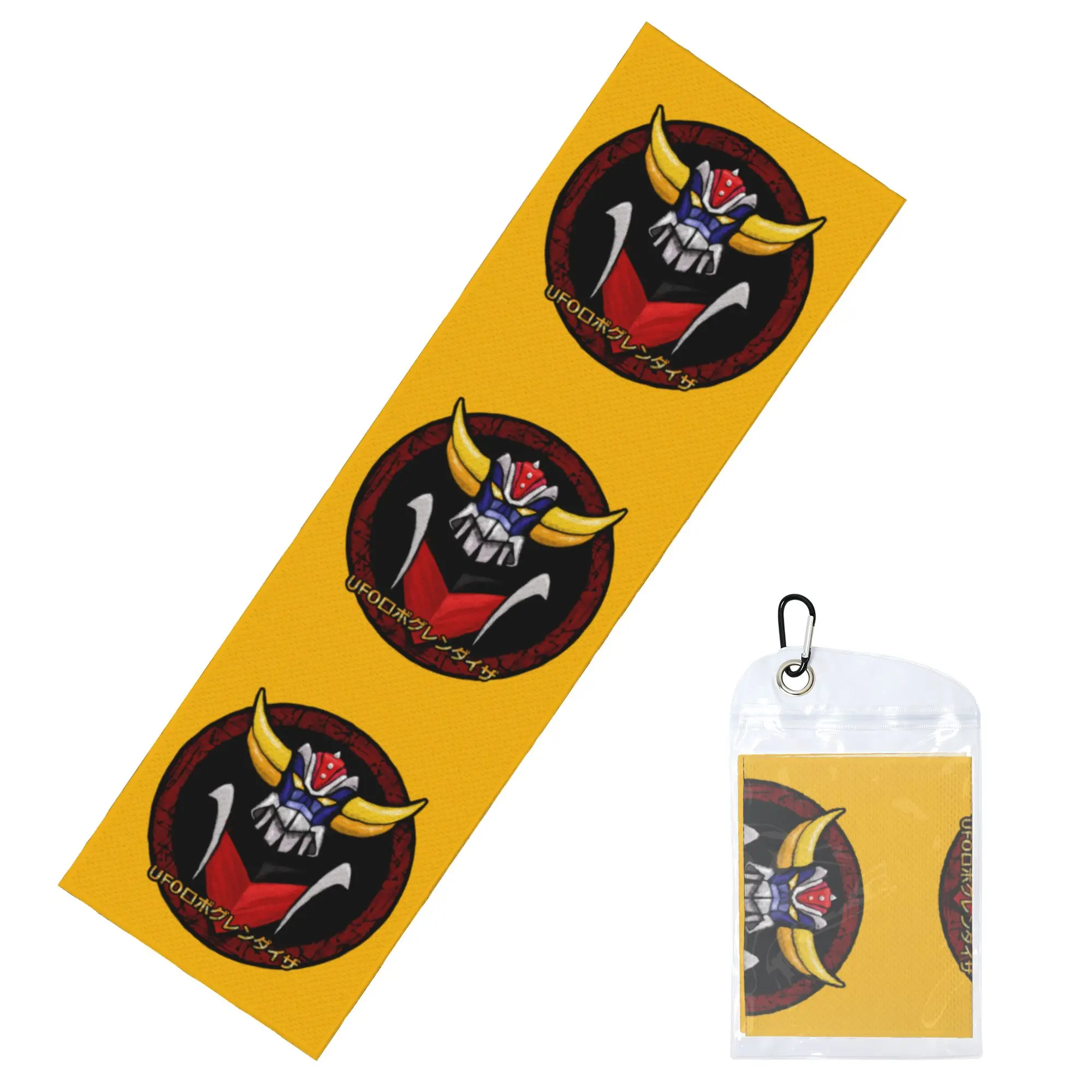 Ufo Robot Grendizer Goldrake Mazinger Z Anime Cold Exercise Towel   Super Soft Breathable Instant Cooling Towel Swimming Towels