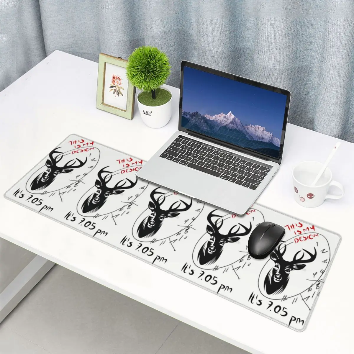 Large Mouse Pad Hannibal Mads Mikkelsen Gamer PC Laptop Mats Keyboard Carpet Computer Gaming Office Accessories Desk Mat