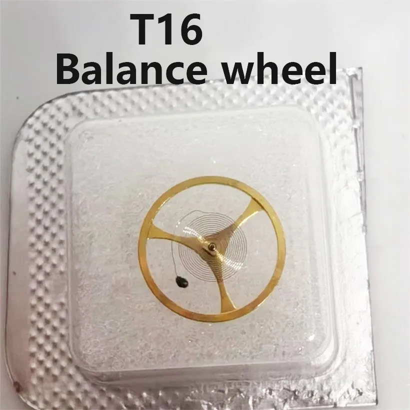 Watch Parts Suitable For Domestic T16 Movement Full Swing Balance Wheel (including hairspring) Mechanical Watch Repair Parts