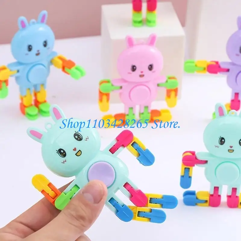 Robot robot thỏ spinner đồ chơi chống lại đồ chơi cơ học cảm giác cho tâm trạng khác nhau làm dịu đi G2TE G2TE