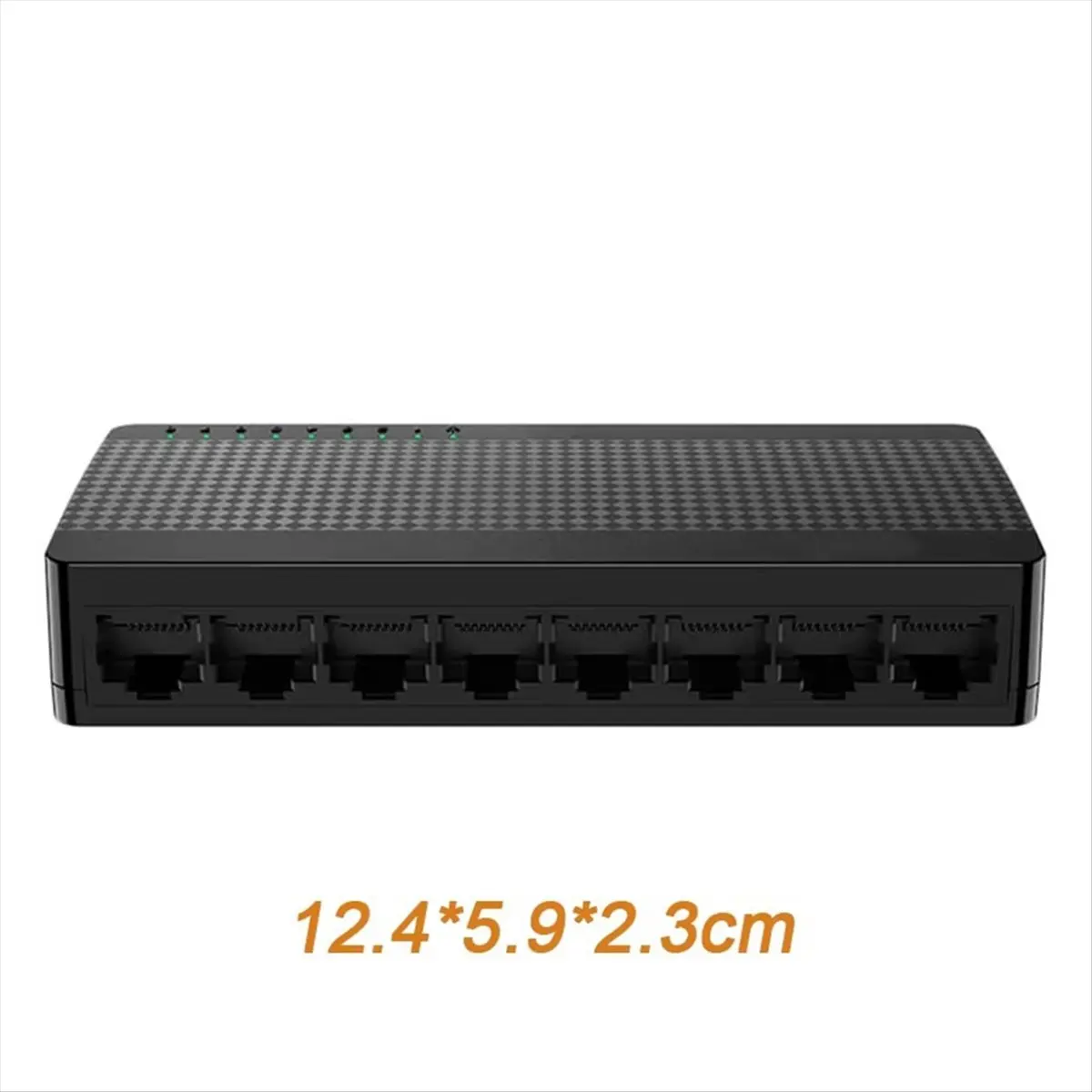 A40I Gigabit Mini Switch Ethernet 8 Port 1000Mbps 10xFast RJ45 Hub Network SOHO Desktop WIFI Switcher Plug& Play SG108M view 3