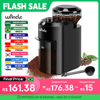 Wancle Electric Burr Coffee Grinder Adjustable Burr Mill Conical Coffee Bean Grinding with 28 Precise Grind Setting 220V/120V