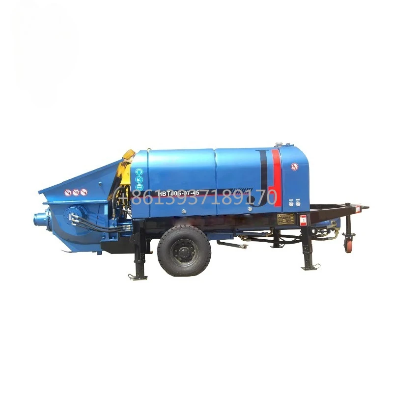 

Capacity Mini Mobile Price Diesel Engine Stationary Concrete Pump Trailer Mounted Concrete Pumps
