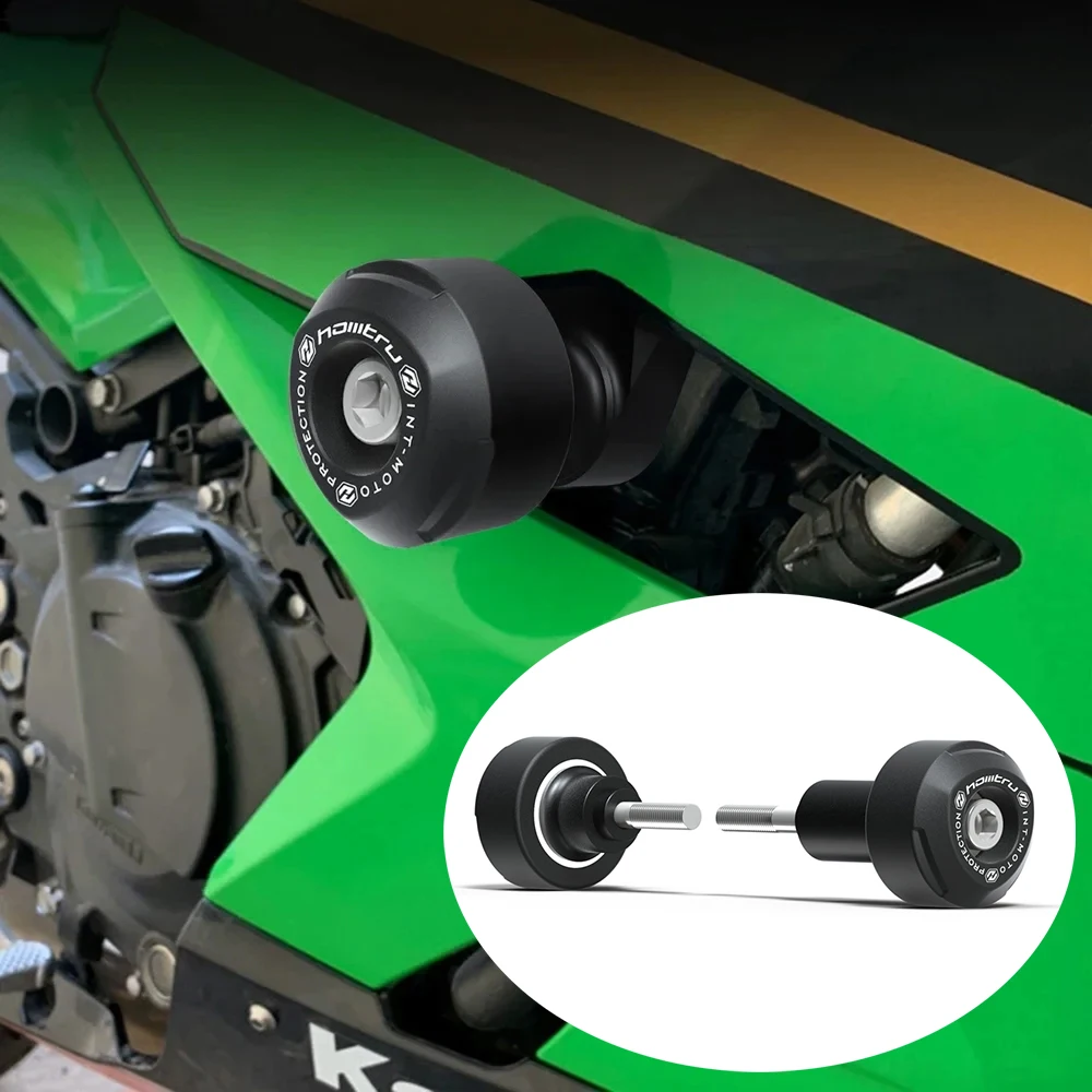 

Motorcycle Accessories Falling Protection For Kawasaki Ninja650 Urban Tourer Performance 17-23 Frame Slider Crash Protector