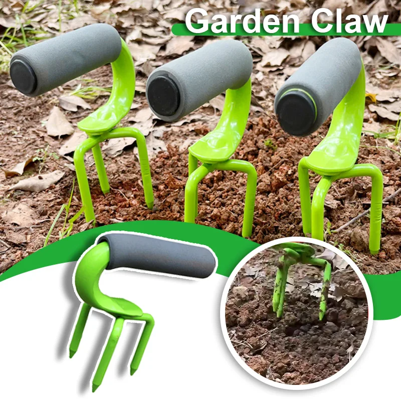 Garden Claw Loosening Soil Steel Fork Digging Sweet Potato Scallion Fork Radish Agricultural Manure Fork Manganese Steel Fork