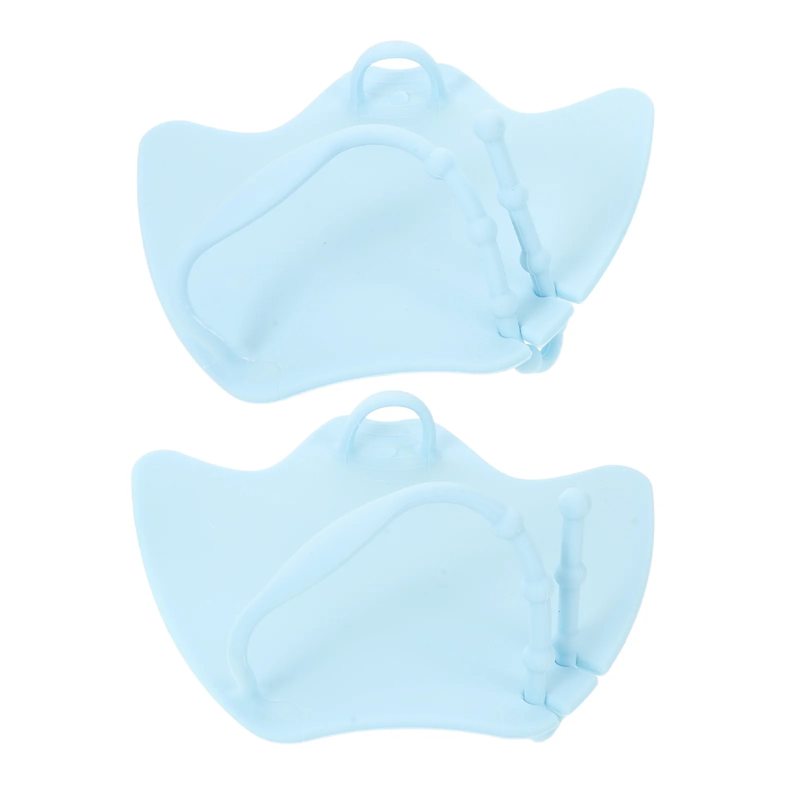 

1Pair Swimming Hand Fins Silicone Adjustable Swim Hand Paddles for Adults Freestyle Snorkeling Training Gloves