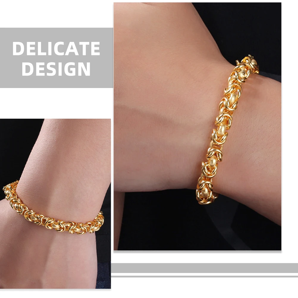 

Retro Dragon Bone Bracelet Women Chinese New Year Luck Festive Metal Bracelets Lightweight Ladies Wrist Decor Dragon Year Gift