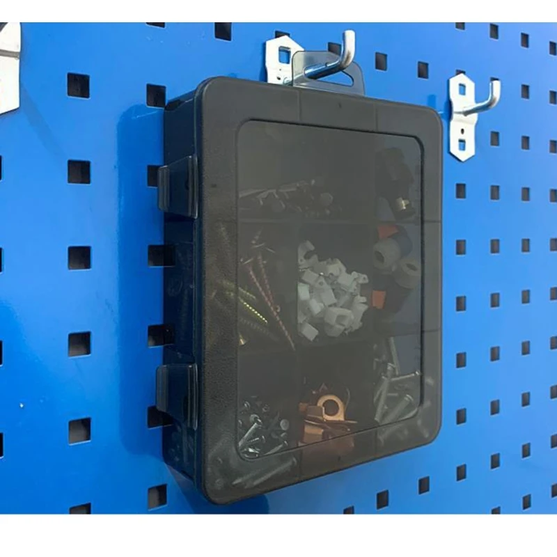 9/12/15/18/24 compartimentos caja almacenamiento plástico joyería pendiente tornillo accesorios