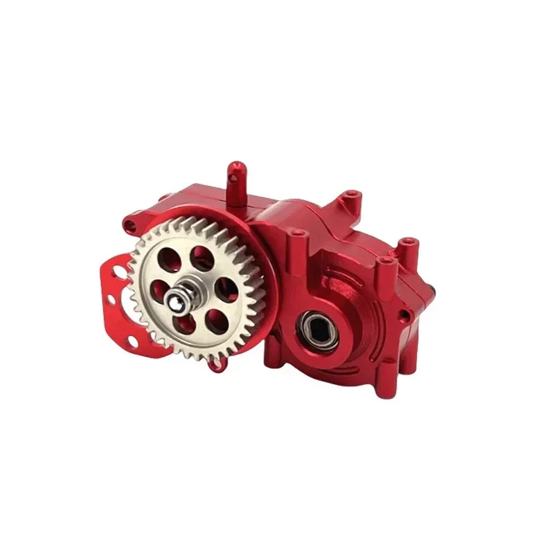 FOR Wltoys 244016 Metal Transmission Gear Box Gearbox Housing and Gear Set 1/24 RC Car Upgrade Parts Accessories