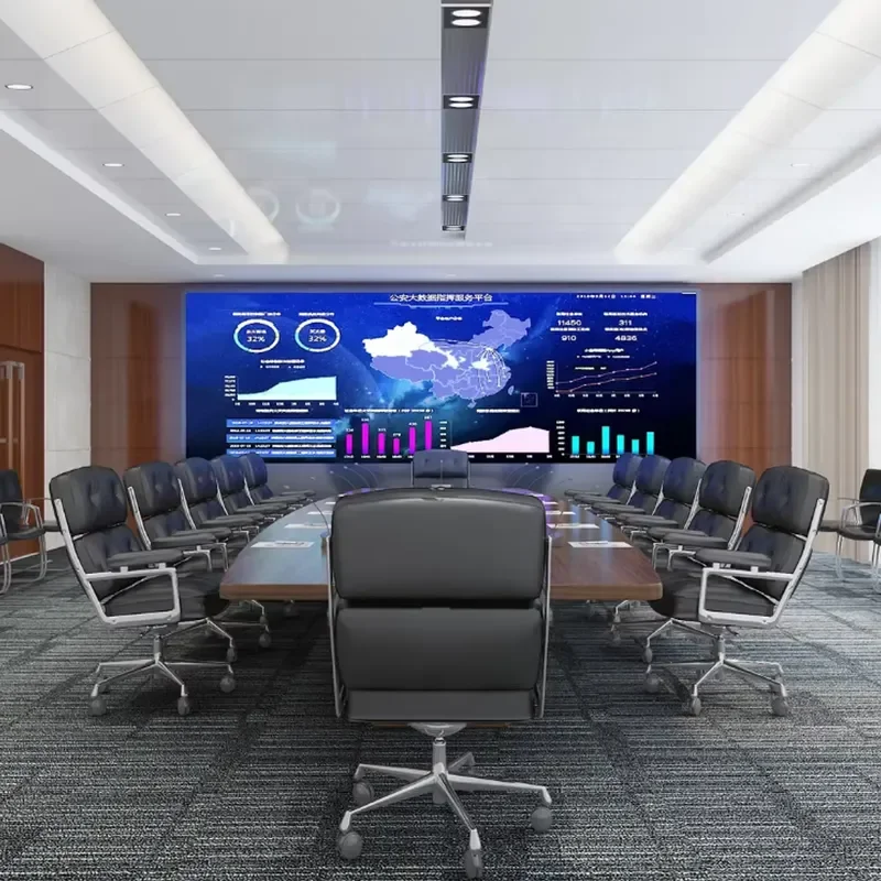 P2-P4 Advanced LED Display System Large Format Ultra Clear Imaging Seamless Modular Video Wall Panel Durable Surface