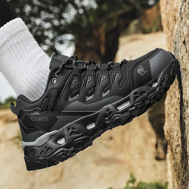 Herren Wanderschuhe Sportschuhe Trekking-Trainingssneaker Atmungsaktive Damen Camping-Jogging-Schuhe Rutschfeste Kletterschuhe für Outdoor-Wanderungen – Detail 26