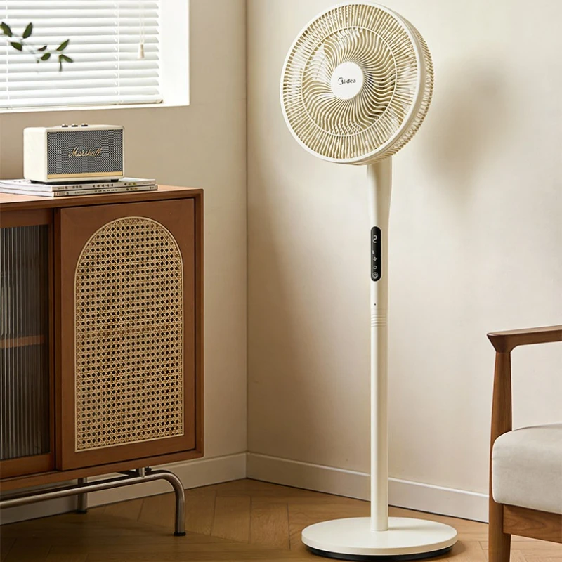 

Бесшумный электрический напольный вентилятор для дома, мощный, с дистанционным управлением, энергосберегающий, новинка 2026 года