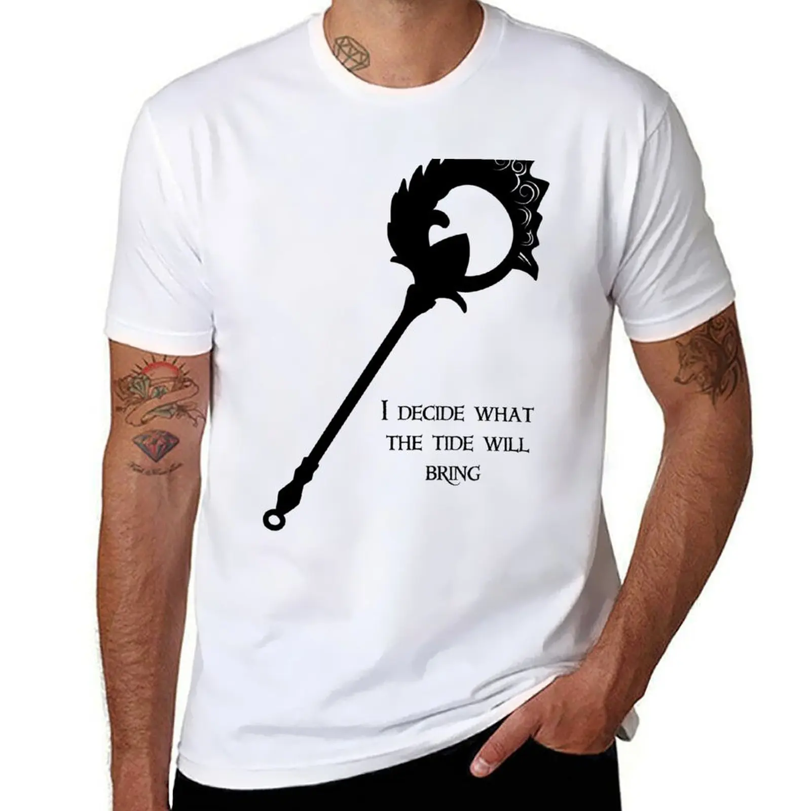 

I decide what the tide will bring T-Shirt man t shirts graphic graphic t shirts for man T-Shirt