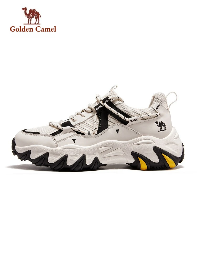 Golden Camel Men's Outdoor Hiking Shoes 2026 Spring Breathable Non-slip Trekking Mountain Sports Shoes Camping Tourism Sneakers