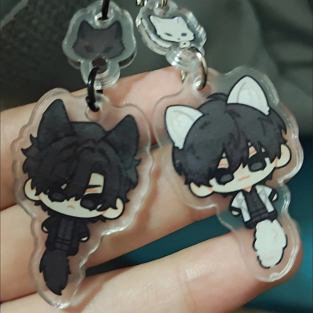 

Anime Omniscient Reader's Viewpoint Kim Dokja Yoo Jonghyuk Cosplay Keychains Acrylic Key Chain Bag Pendant Keyring Jewelry Gift