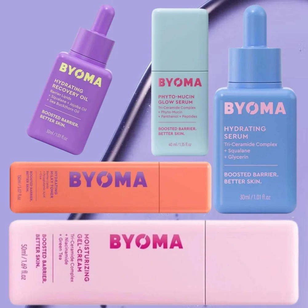 Fotografia 5: Sérum Iluminador Phyto-Mucin BYOMA, Repara a Barreira de Ceramidas, Tônico Hidratante Líquido, Gel Creme Hidratante, Controle de Oleosidade para Cuidados com a Pele