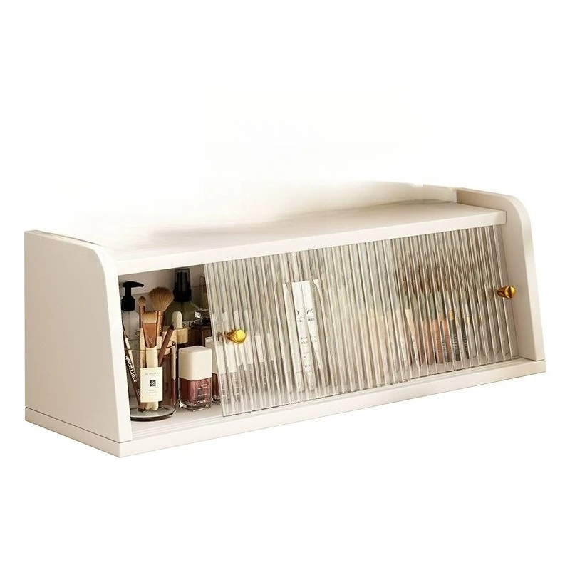 Cosmetics Storage Box Large Capacity Dresser Skin Care Products Desktop Storage Shelf