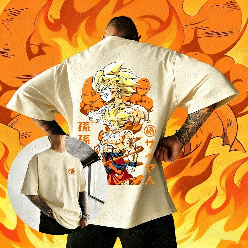 

Футболка с принтом Dragon Ball, летняя, хлопковая, с изображением Вегеты, 2026, для мужчин и женщин, в стиле Харадзюку, свободная, повседневная, для родителей и детей, с коротким рукавом