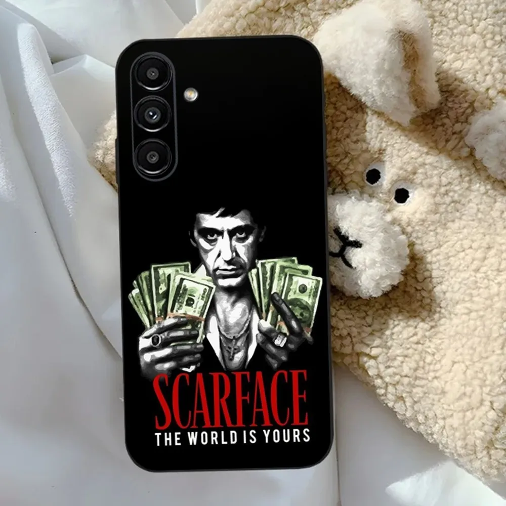 Scarfaces The World Is Yours   Phone Case For Samsung S24,23,22,30,21,10,9,Ultra,Plus,Lite,FE,5G Black Soft Case