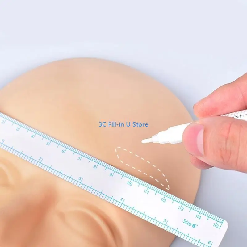 G8TA 10x قلم تحديد الحواجب الجراحي لتحديد موضع المكياج أدوات تحديد مقاومة للماء #2