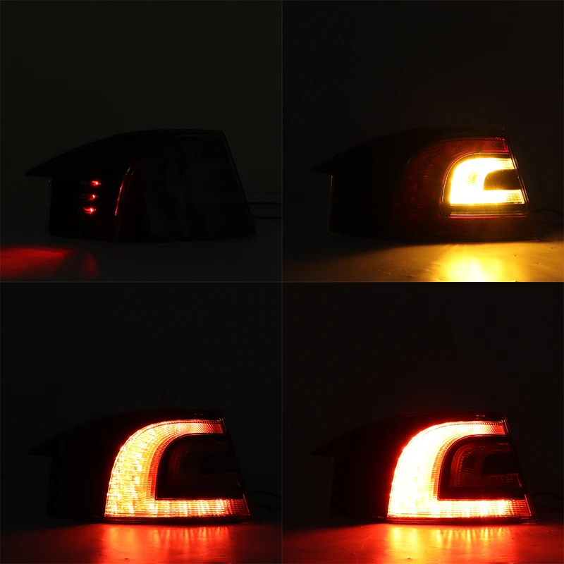 600591800 600591900 Car Rear Tail Lamp Brake Lamp Turn Signal Light Tail Light For Tesla Model S 2016 2017 2018 2019 2020 2021