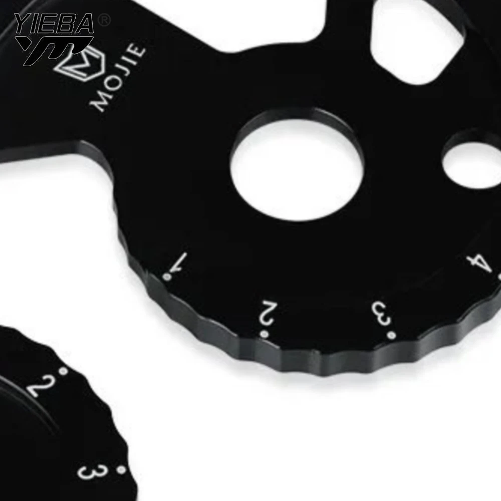 

WR250Z TTR225 XT600E DT125R Axle Blocks Chain Adjuster For YAMAHA WR 250Z DT 125R 125RE TTR TW XT 225 E 250 R 200 600E XTZ 600