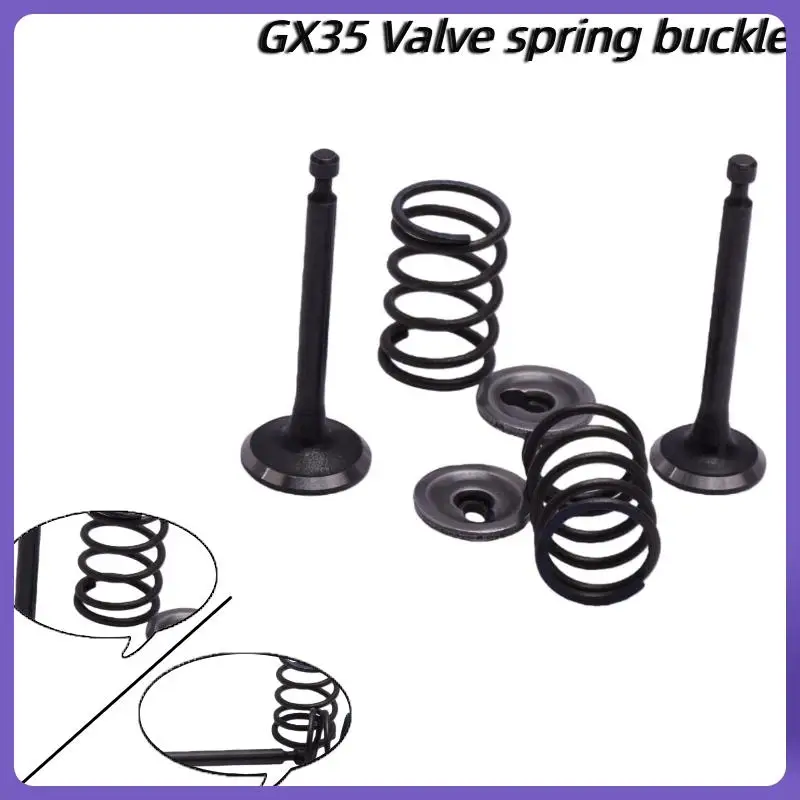 For Honda GX35 GX35NT Exhaust Valve Trimmer Brush Cutter Lawn Mower Metal Replacement Stem Seal Lock Accessories Garden Supplies