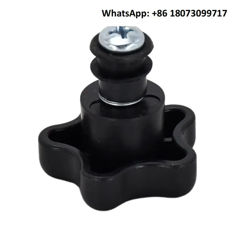 4 PCS 6681614 Window Knob Kit Compati-ble with Bobcat Skid Steer 320 322 325 328 331 334 337 341 751 753 763 773 863 864 873