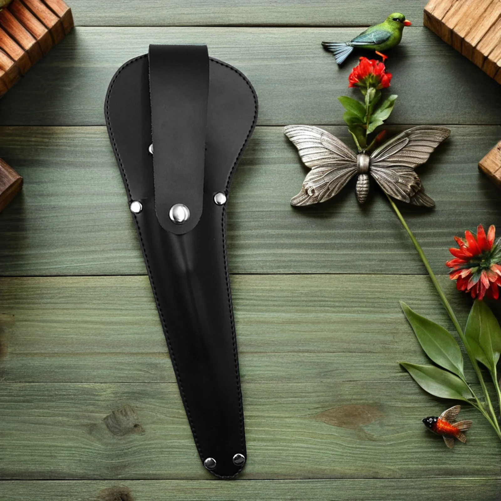 Scheren-Schutzabdeckung zum Nähen von Scheren, Pu-Aufbewahrungshalter, leichtes Sicherheitswerkzeug für Schneider, Bastler, Scherenhüllen