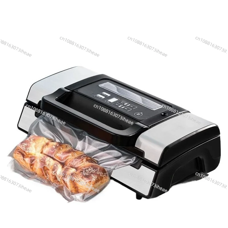 220V Commercial Vacuum Sealer Machine Multifunction Automatic Vacuum Food Sealer With Built-in Roll Storage & Cutter