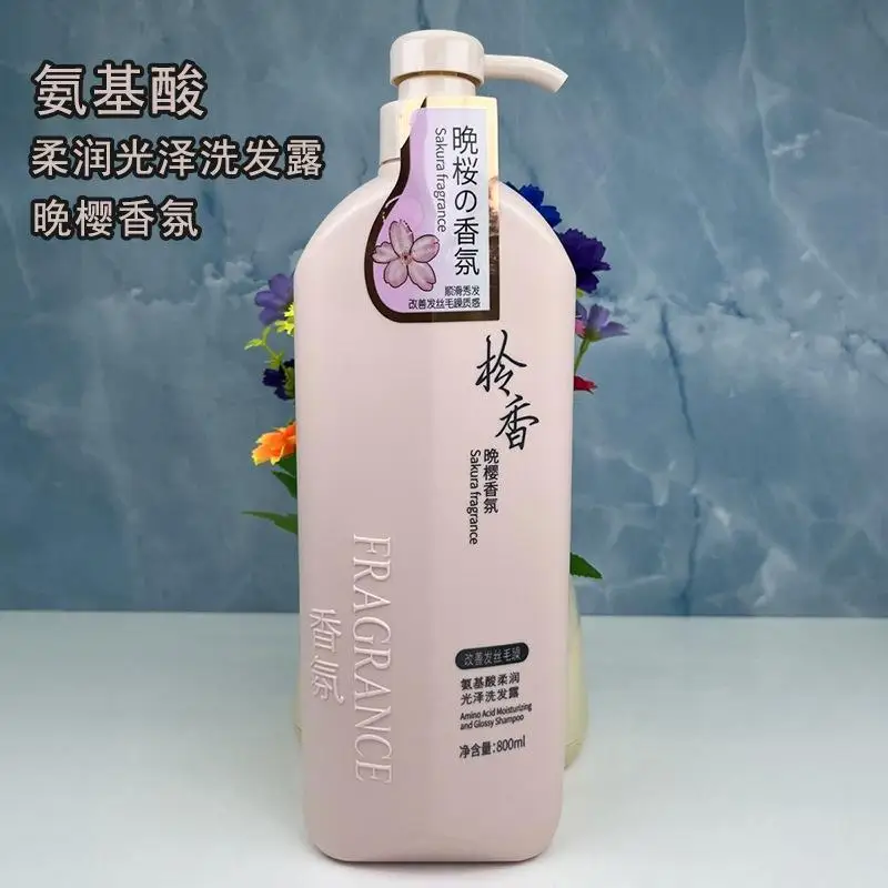 Amino Acid Shampoo 800ml Big Size, Anti-Dandruff & Refreshing, Leaves Hair Silky Smooth, Shiny & Manageable