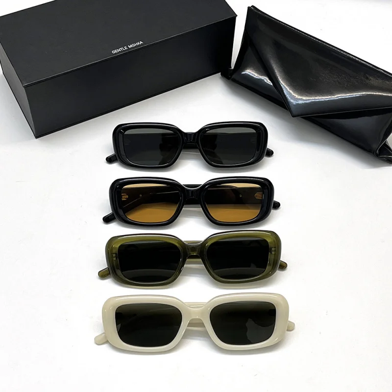 

2025New Style Women's Sunglasses Fashion Square Frame Hot Sale Retro Acetate Sunglasses
