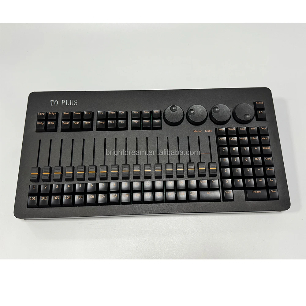 وحدة تحكم Dmx Mini Stage Light مع حقيبة لتحريك أضواء شعاع الرأس