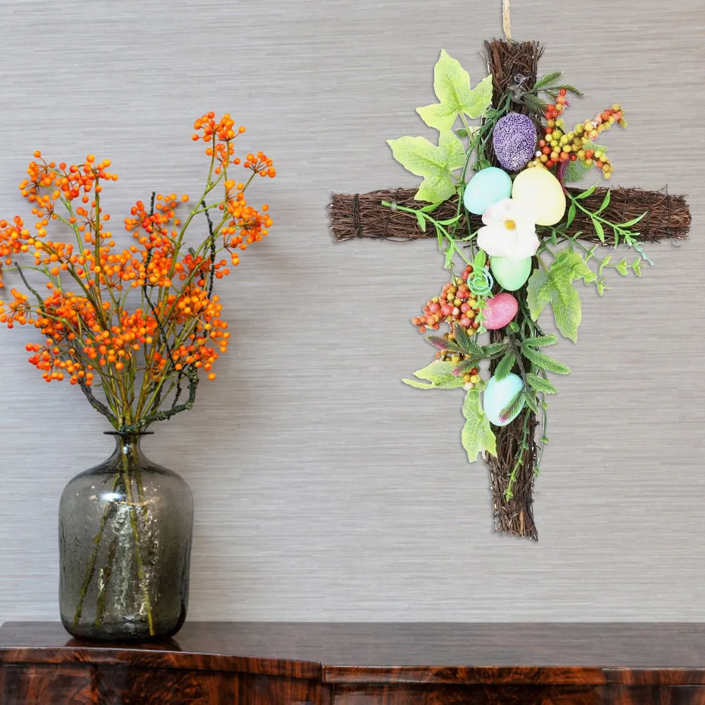 

5 pcs Iron Frame Set Cross Shaped For Crafts Holiday Wall Decor Diy Floral Ring Decoration Frames Wire