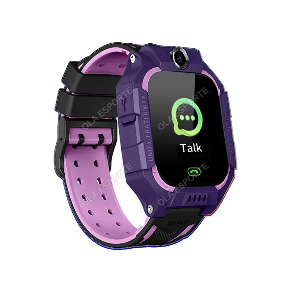 2026 Neue 2G Kinder-Smartwatch mit SIM-Karte, Anruf, HD-Kamera, GPS-Ortung, SOS, IP68 wasserdicht, LED-Taschenlampe, Smartwatch für Jungen und Mädchen Ht23
