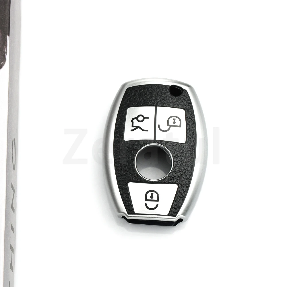 

Чехол для автомобильного ключа из TPU-кожи с 3 кнопками для Mercedes Benz W204 W205 W212 W463 W176 A B C E Class GLS GLA GLK GLC CLS CLA