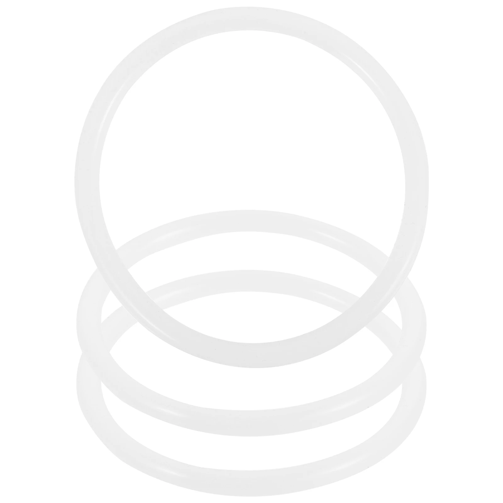 

3pcs Music Bowl Washer Sound Ring Rubber for Singing Bowls 8 5cm Durable Smooth Instruments Cushions Home