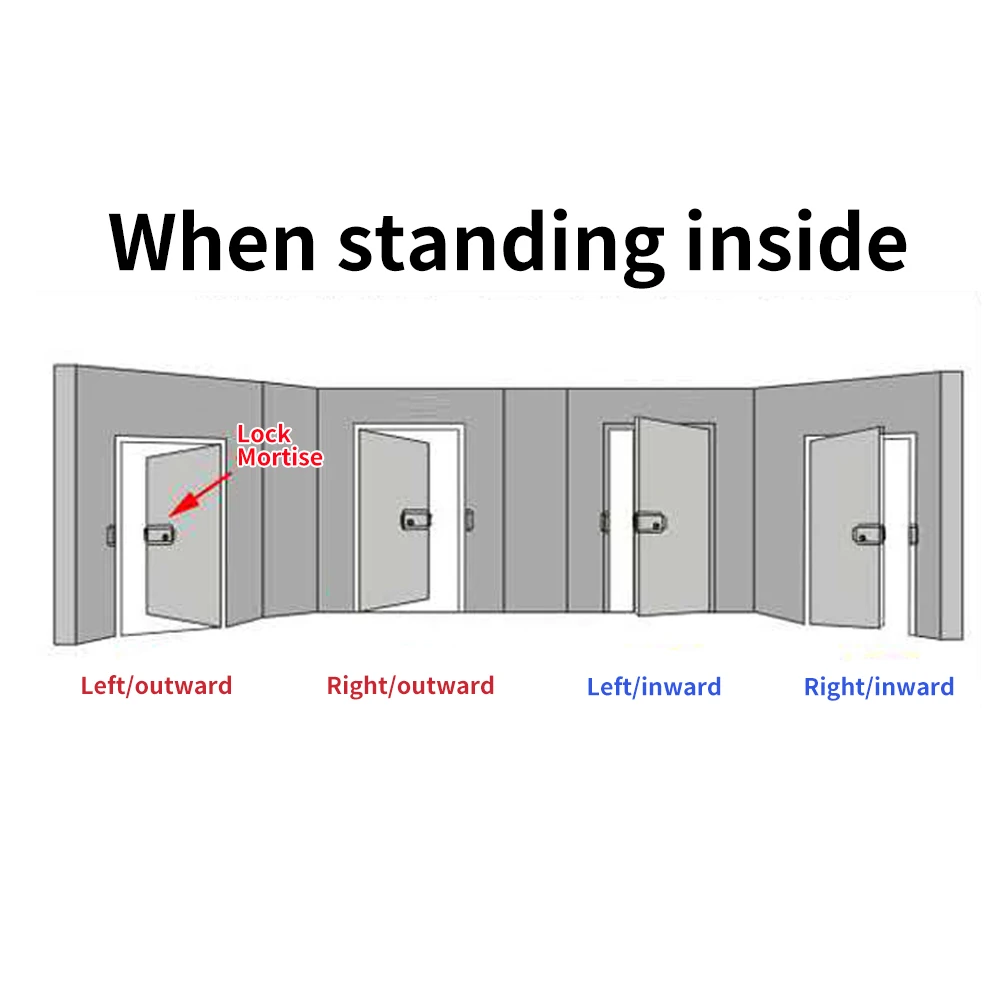 Outdoor Waterproof Smart Rim Lock Electric Fingerprint Digital Villa Heavy Iron Gate Lock