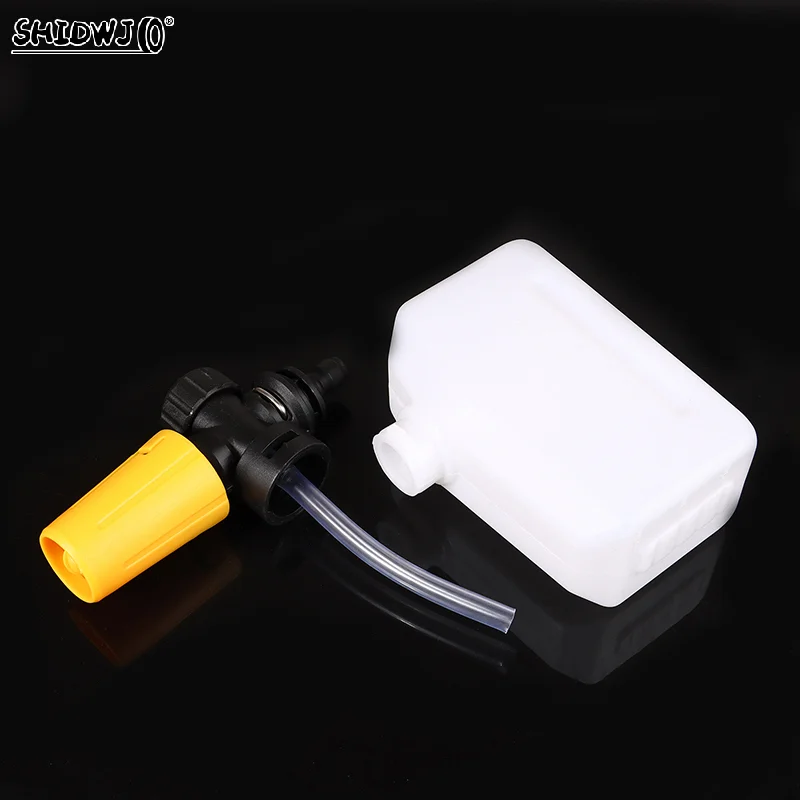 1Pcs 400ML Square Snow Foam Lance Car Wash Accessories For High Pressure Washer Water Foam Cannon For Wireless Wash Tool