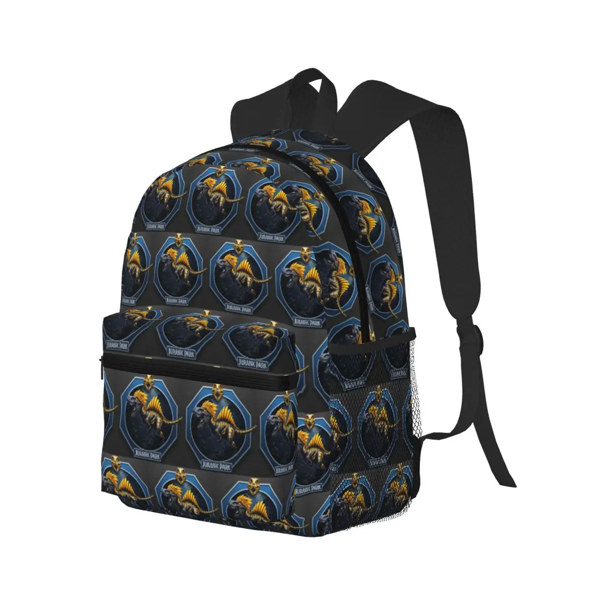 

Redesign Jurassic Park Logo Student Backpack School Bag Hiking Travel Daypack for Men Women Bookbag Shoulder Bags